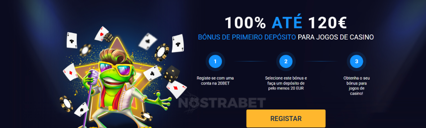 Bônus de cassino 20Bet