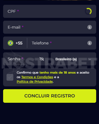 Registro Bet7K