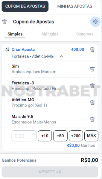 aposta do criar de apostas betano