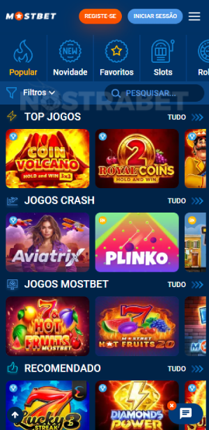 jogos de cassino mostbet