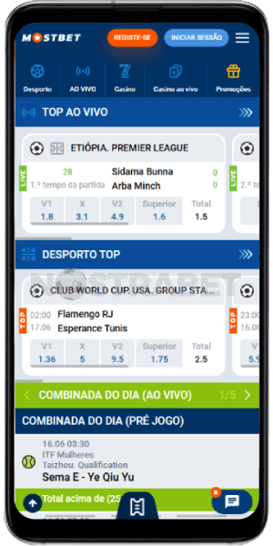 versão móvel mostbet