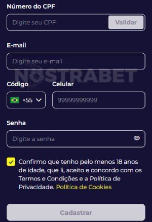 Cadastro Multibet